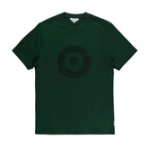 Ben Sherman Mens Target Towelling T-Shirt In Forest Green