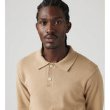 Levis Mens Knit Golfer In Chino
