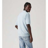 Levis Mens Knit Golfer In Nigra Mist
