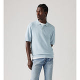 Levis Mens Knit Golfer In Nigra Mist