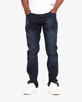 Soviet M Trooper #12 Mens Straight Leg Denim Blue Black