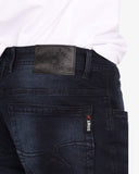 Soviet M Trooper #12 Mens Straight Leg Denim Blue Black
