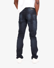 Soviet M Trooper #12 Mens Straight Leg Denim Blue Black