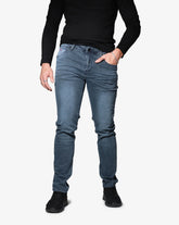 Soviet Mens Trooper #9 Slim leg Jeans In Grey