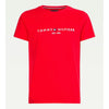Tommy Hilfiger Mens Tommy Logo Tee T-Shirts In Red