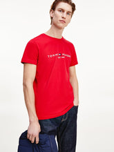 Tommy Hilfiger Mens Tommy Logo Tee T-Shirts In Red