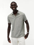 Tommy Hilfiger Mens Linen Pique Regular Golfers In Battle Green