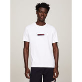 Tommy Hilfiger Mens Monotype Box Tee T-Shirts In White