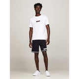 Tommy Hilfiger Mens Monotype Box Tee T-Shirts In White