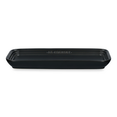 Le Creuset Rectangle Plate 25Cm Black