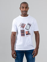 Ben Sherman Mens Match Box White T-Shirt