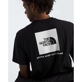 The North Face Mens Evolution Box NSE Regular Short Sleeves T-Shirt In Black/White