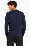 Salomon Mens Team Player Long Sleeves T-Shirt In Midnight Blue
