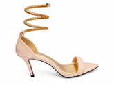 Miss Black Ladies Edge 4 Heels In Nude
