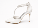 Miss Black Ladies Lola 31 Heels In White