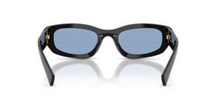 Miu Miu Blue Lens Suglasses For Woemn In Black