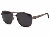 Mont Blanc Metal Frame Sunglasses In Silver