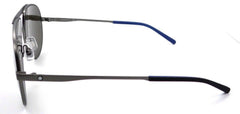 Mont Blanc Mens Pilot Sunglasses In Matte Grey
