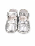 Mother's Choice Baby Girl Shoe In Silver