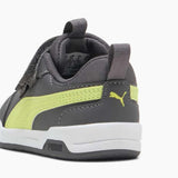 Puma Boys Multiflex 2 SL V Infants Sneakers In Moody Gray/Lime Light
