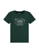 Guess Boys T-Shirt In Green