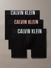 Calvin Klein Mens 3 Pack Boxers In Black