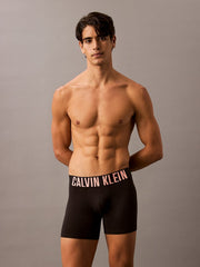 Calvin Klein Mens 3 Pack Boxers In Black
