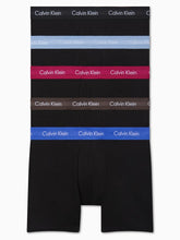 Calvin Klein Mens 5 Pack Brief Boxer Set In Black Multi