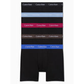 Calvin Klein Mens 5 Pack Brief Boxer Set In Black Multi