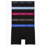 Calvin Klein Mens 5 Pack Brief Boxer Set In Black Multi