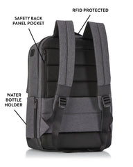 Hedgren Script Black Backpack + Rfid