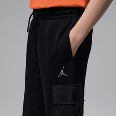 Jordan Boys MJ Brooklyn Mike French Terry Pants In Black