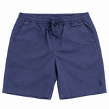 Polo Mens Peached Elasticated Shorts In Navy