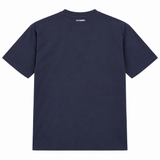 Les Hommes Mens T-Shirt In Dark Blue
