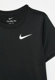 Nike Boys Nk Df Legend Short Sleeves Tee T-Shirts In Black