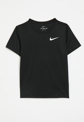 Nike Boys Nk Df Legend Short Sleeves Tee T-Shirts In Black
