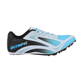 Olympic Boys Vapor Race Sprint Shoes In White & Blue