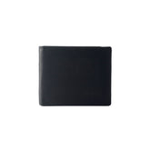 Bossi Small Oil Leather Billfold Wallet In Black