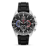 Seiko Mens Black Chrono Watch