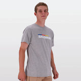 Salomon Mens Old Racer Ii Short Sleeves T-Shirt In Grey/Melange
