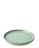 Omada Flat Stackable Side Plate In Green