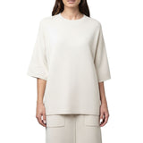 Polo Womens Tiffany Knitted Top In Oatmeal