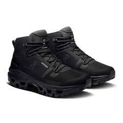 On Cloud Mens Cloudrock Mid Shoes In Black