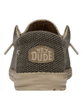 Hey Dude Mens Wally Braided Shoes In Army