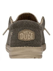 Hey Dude Mens Wally Braided Shoes In Army