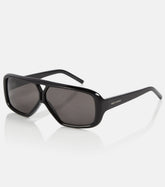 Saint Laurent Womens 569 Y-001 Sunglasses In Black