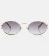 Miu Miu Womens Sunglasses In Gold