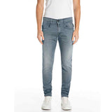 Replay Mens 661 K08 Hyperflex Grey Denim Jeans