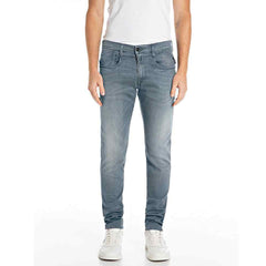 Replay Mens 661 K08 Hyperflex Grey Denim Jeans