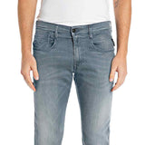Replay Mens 661 K08 Hyperflex Grey Denim Jeans